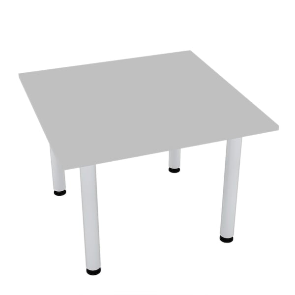 Skutchi Designs 42 in W, 42 in L, 29 in H, Engineered Wood Top, Grey HAR-SQ-42-POST-XD01 - main